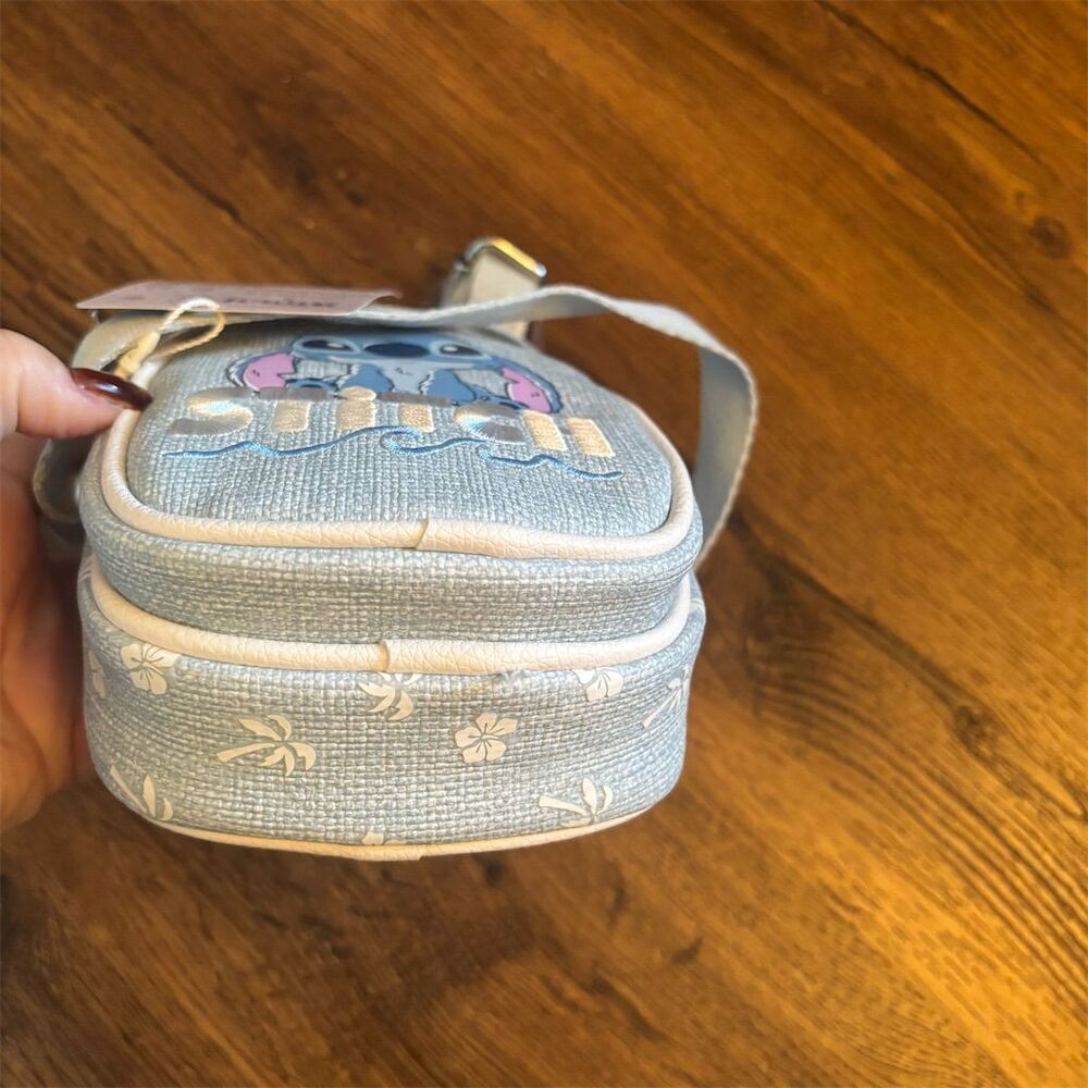 Disney X Primark Stitch Light Blue Crossbody Bag Unisex Adults - Picture 4 of 15